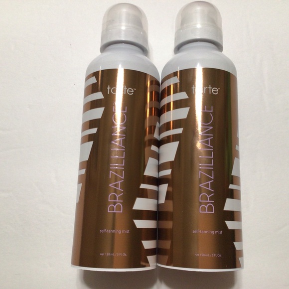 Tarte Brazillance Self Tanning Mist 5 Fl Oz Set of 2 with Mitt - Picture 2 of 4